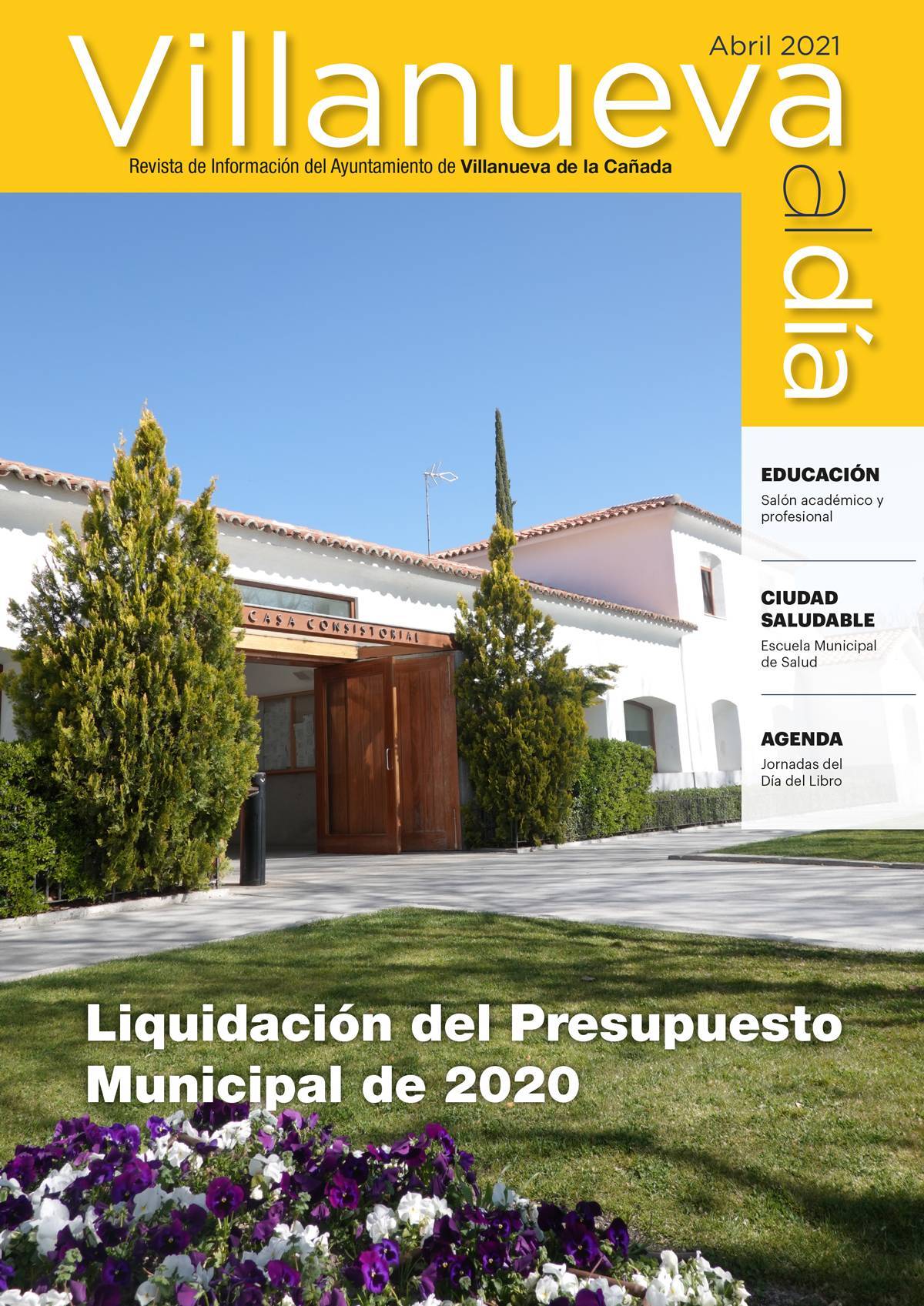 Portada Revista Villanueva Abril 2021